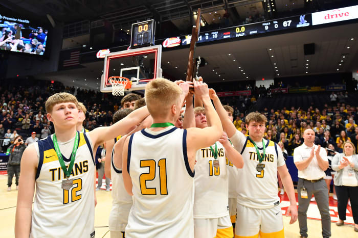 Lutheran East vs Ottawa-Glandorf boys basketball state championship Ben Jackson63